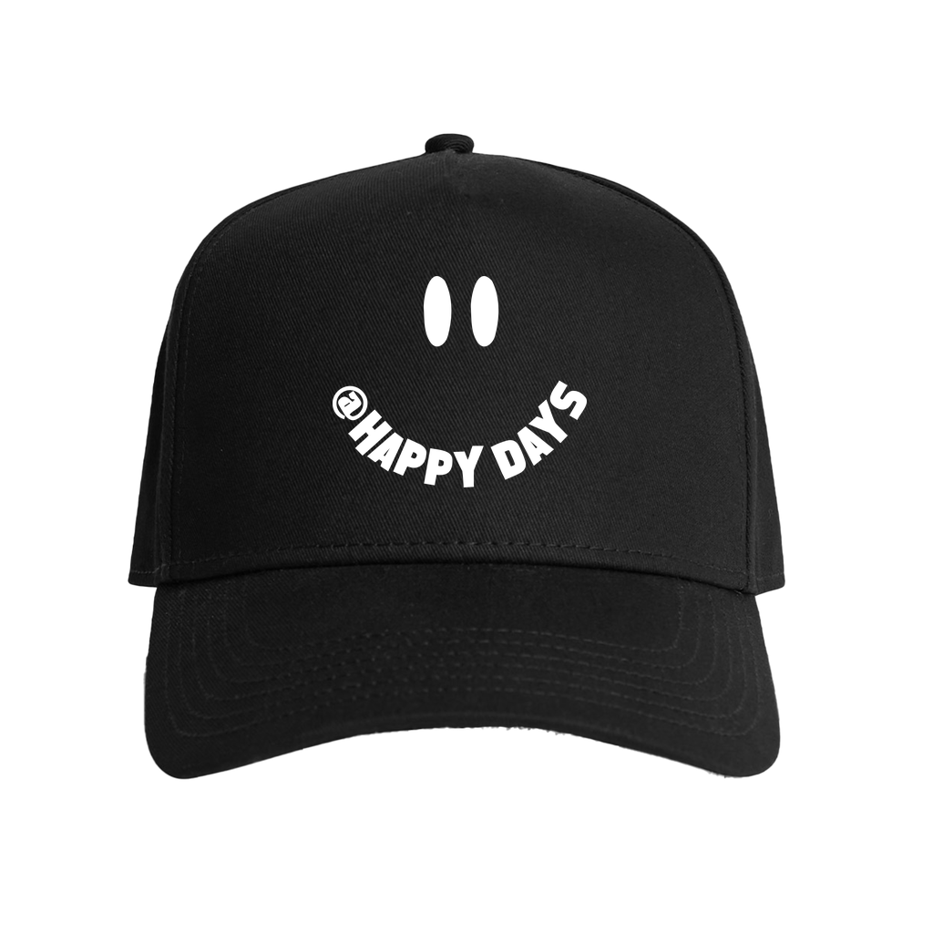 Happy Days Smile Logo Finish Frame Cap (Snapback) – @HAPPYDAYS