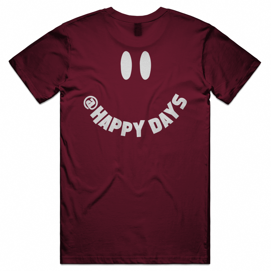 Happy Days - Smile Logo Finish Unisex Tee