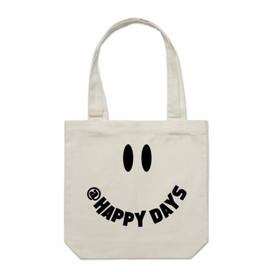 Happy Days - Smile Logo Finish Tote Bag