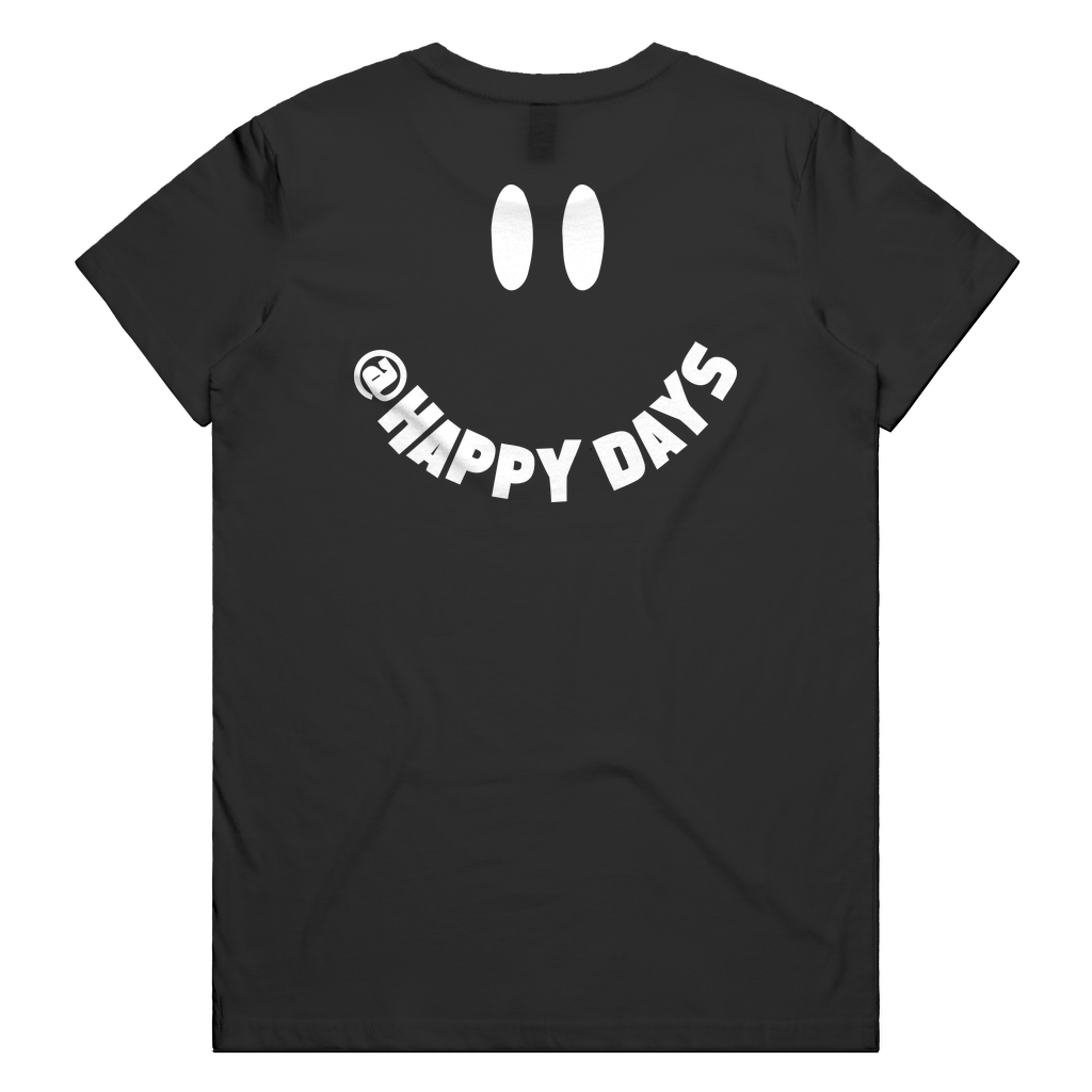 Happy Days - Smile Logo Finish Womens Tee