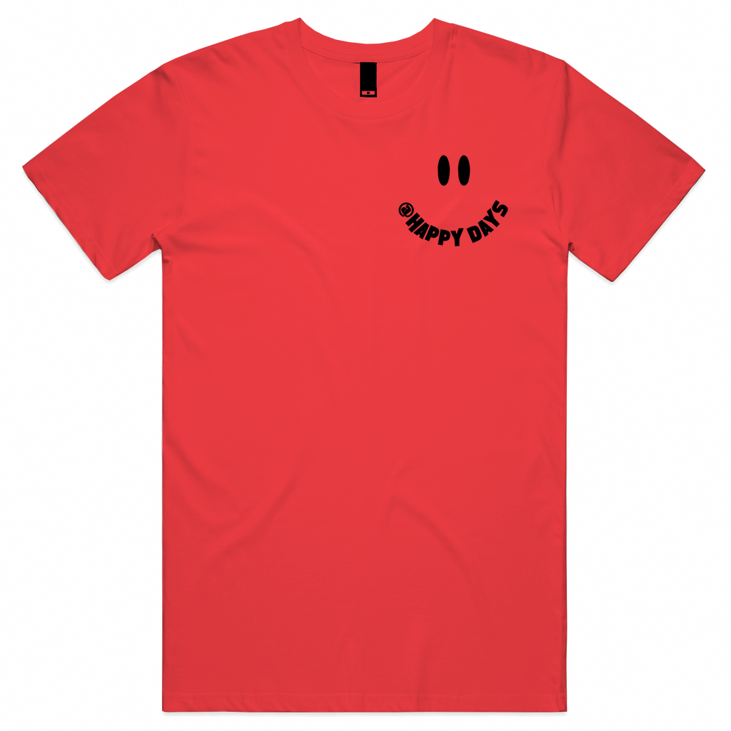 Happy Days - Smile Logo Finish Unisex Tee