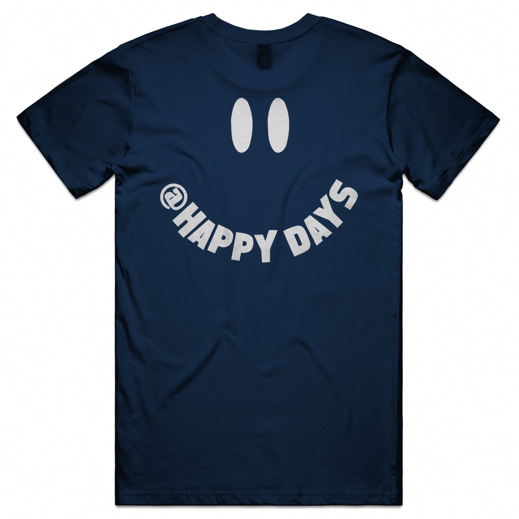 Happy Days - Smile Logo Finish Unisex Tee