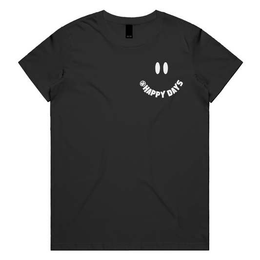 Happy Days - Smile Logo Finish Womens Tee