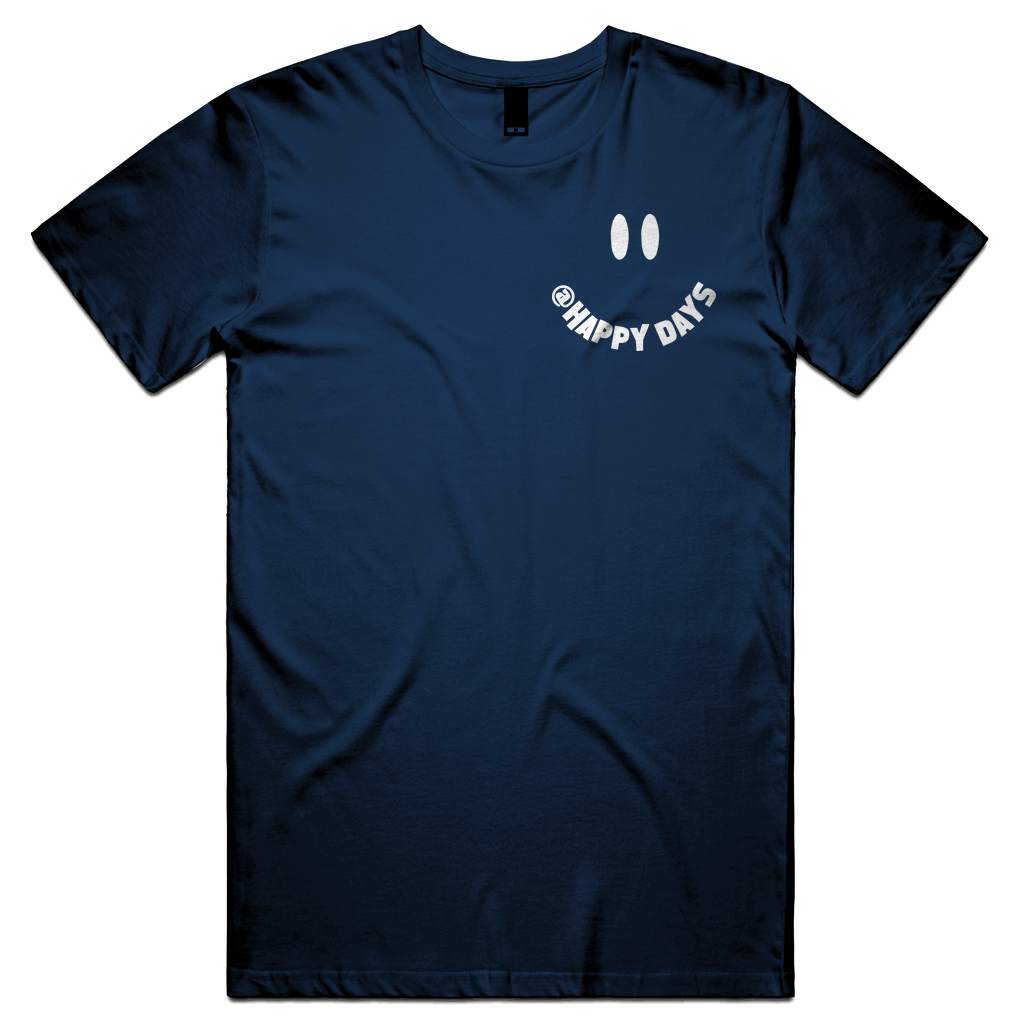 Happy Days - Smile Logo Finish Unisex Tee