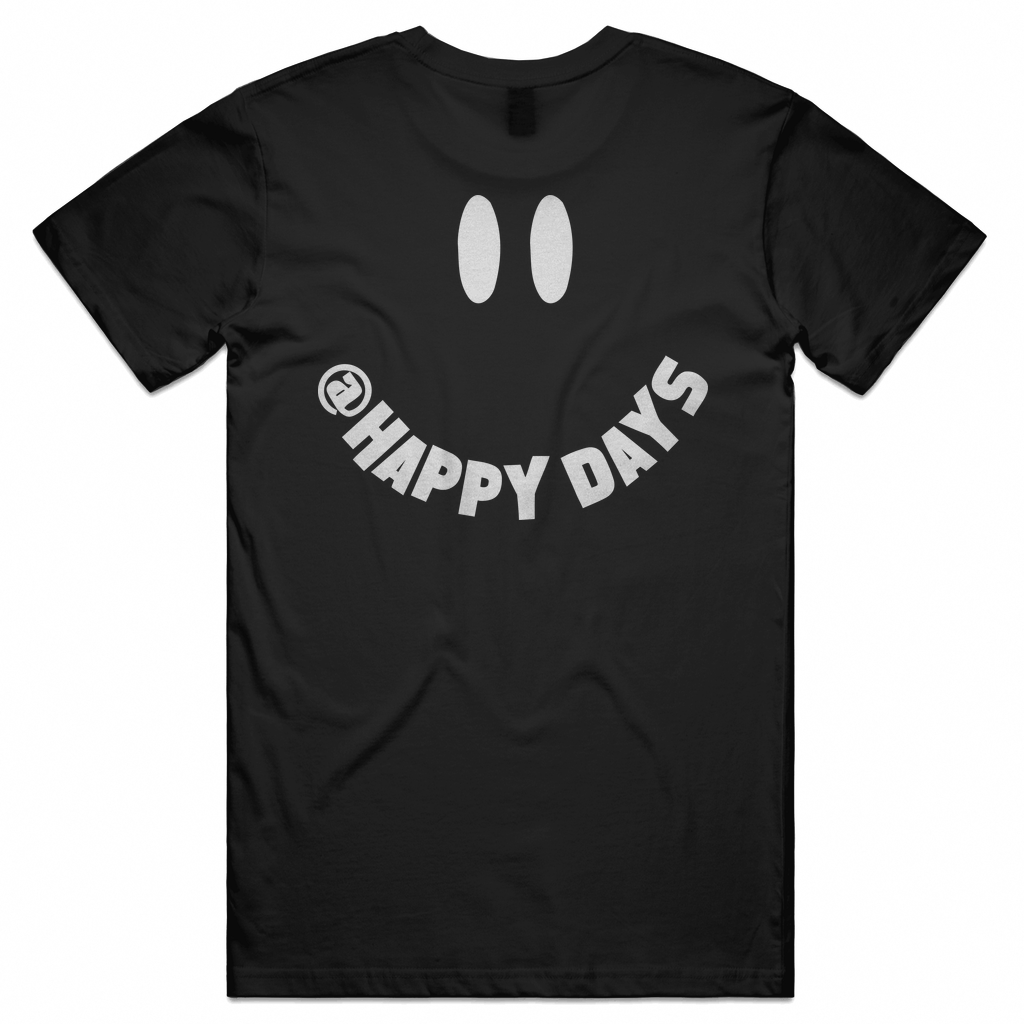 Happy Days - Smile Logo Finish Unisex Tee