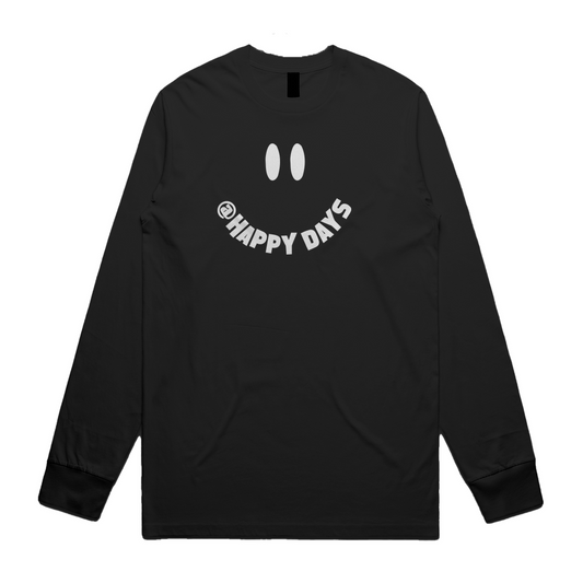 Happy Days - Smile Logo Finish Unisex Long Sleeve Tee